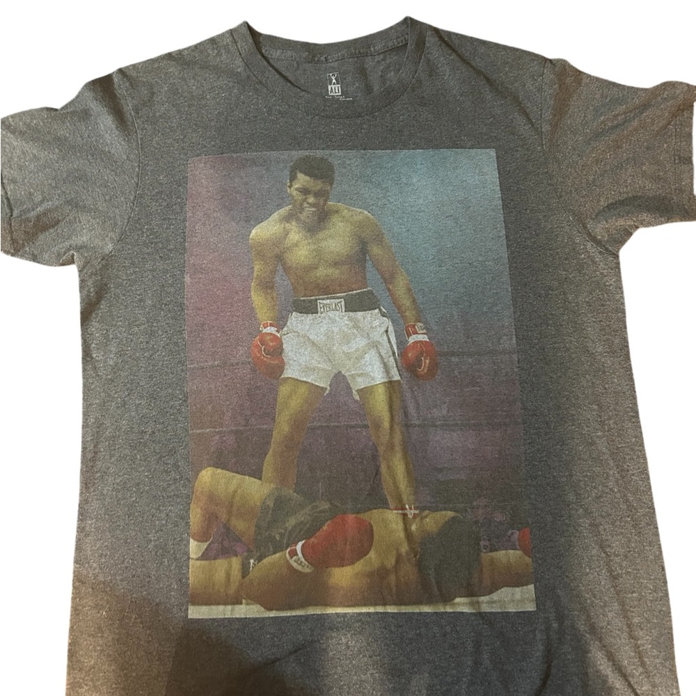 Muhammad Ali Gray T-Shirt